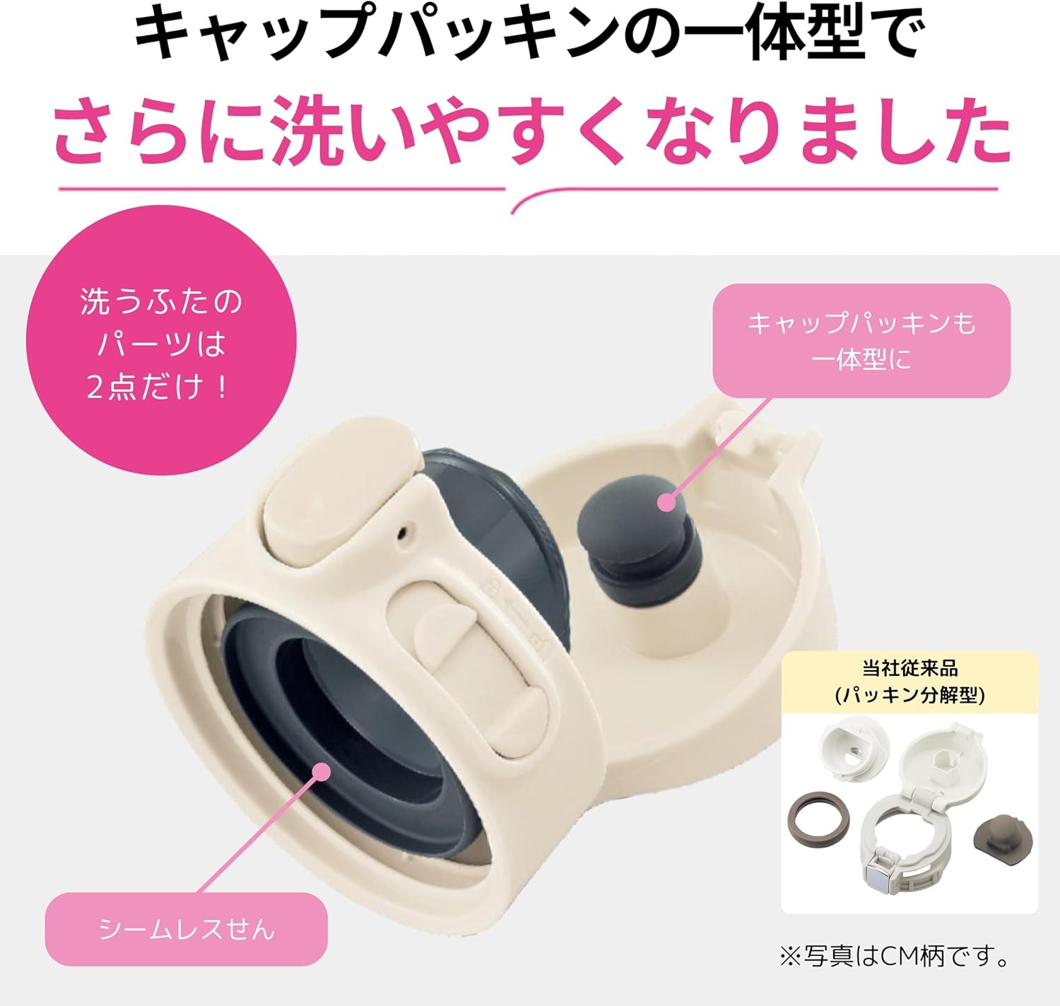 ワンタッチ大容量950ml水筒 マリンブルー スポーツドリンク対応