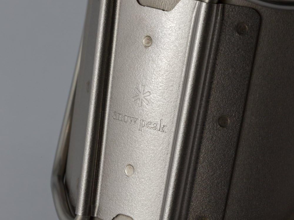 スノーピーク チタン製300mlシングルマグ 軽量アウトドア用コップ