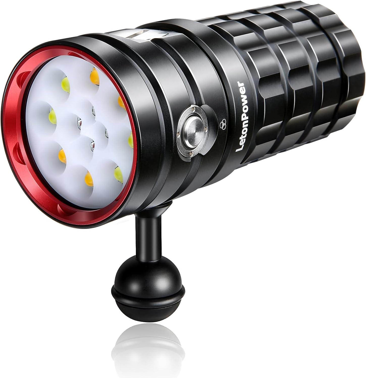水中ダイビングライト LetonPower TS 13000ルーメン Type-C充電 120m潜水用