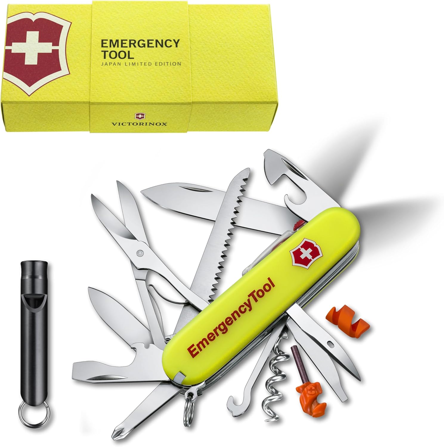 防災用 蓄光多機能ナイフ VICTORINOX スイス製コンパクトマルチツール
