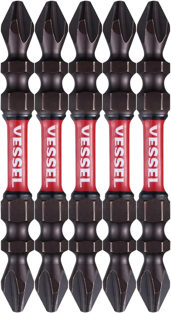 サキスボトーションビット +2×φ4×65mm 5本組【VESSEL】