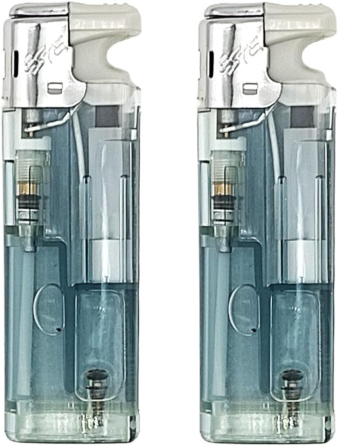 ターボ式ジェットライター・ガス詰替可能タイプ2個セット