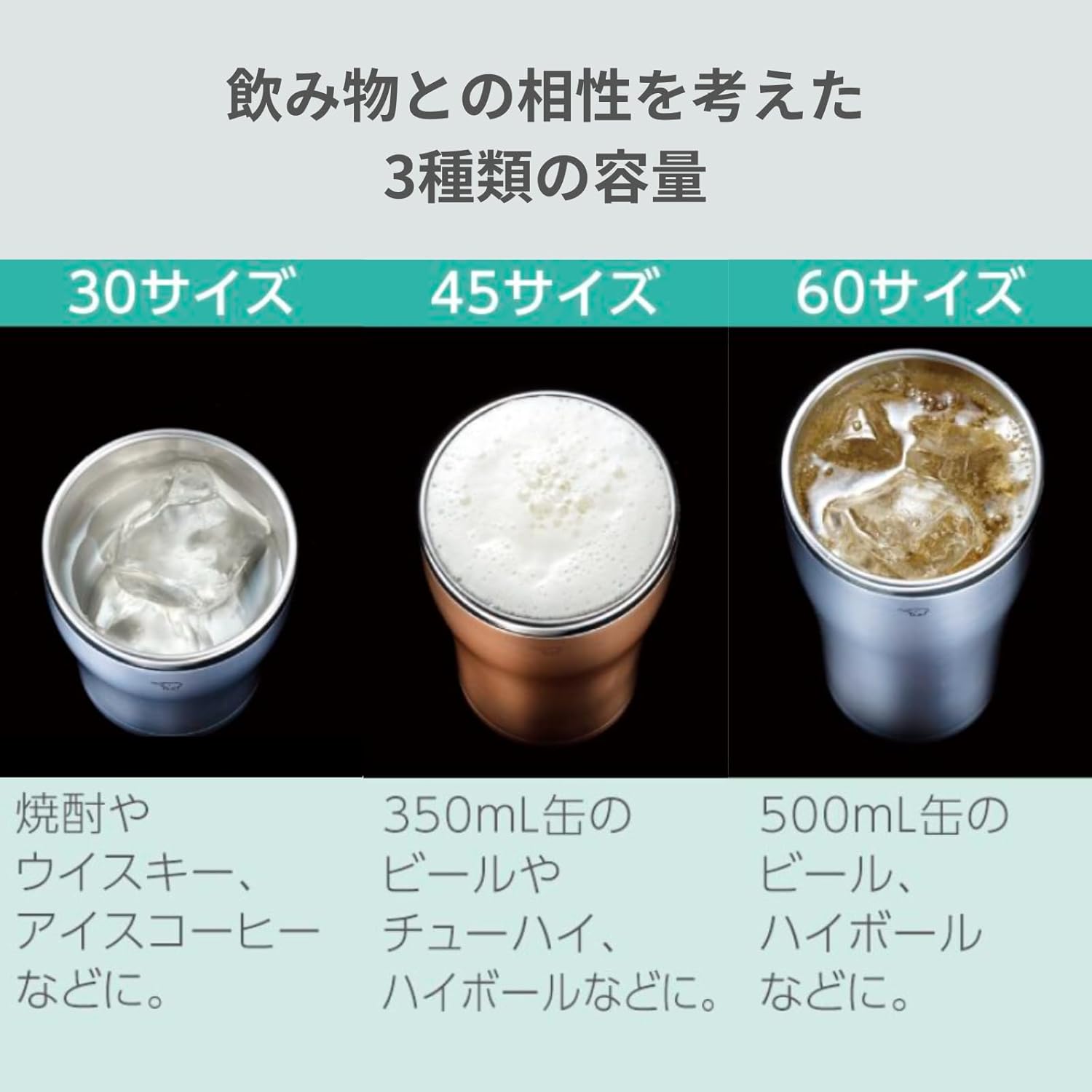 保温・保冷タンブラー 600ml ステンレス製クリアカッパー