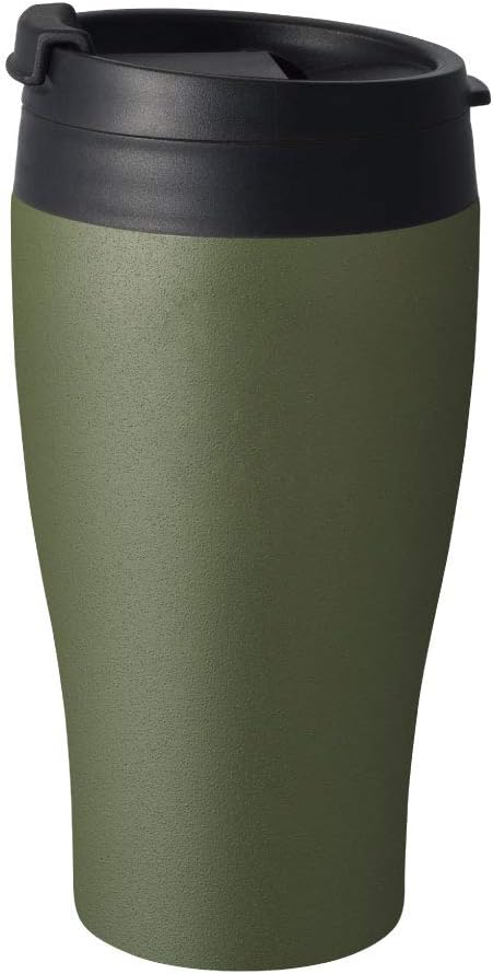 ふた付き真空断熱タンブラー 360ml グリーン