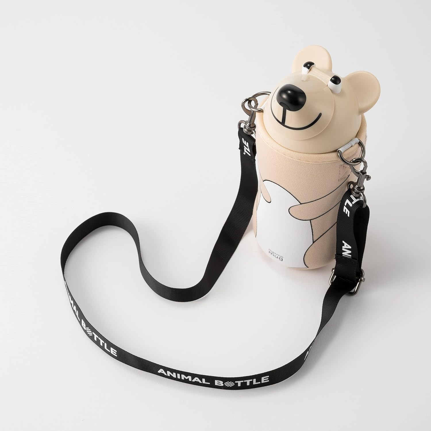 アニマルボトル ベア 380ml - アイボリー サーモマグ