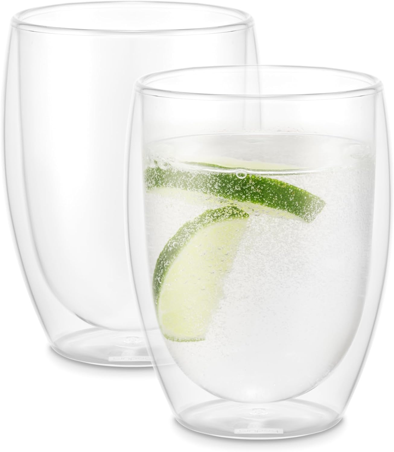 ダブルウォールグラス PAVINA 350ml 2個セット 耐熱・保温保冷性【正規品】