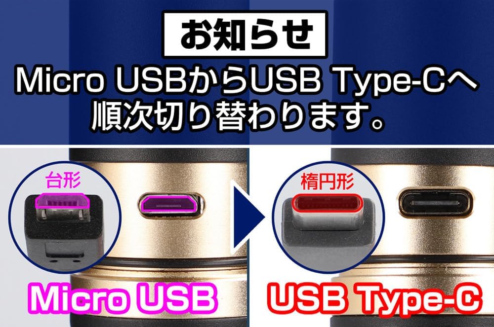 充電式 LED懐中電灯 200~900ルーメン レクシード RX-285R/RX-286R/RX-304R/RX-386R/RX-486PB