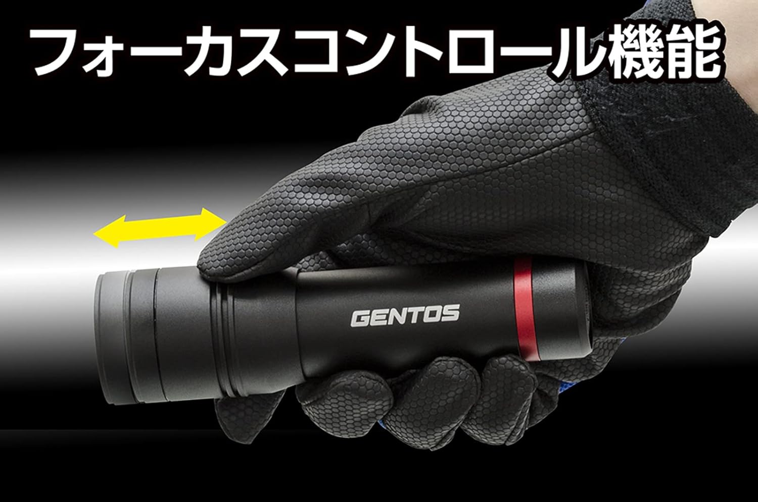 GENTOS レクシード 480~600ルーメン LEDハンディライト батарейка式
