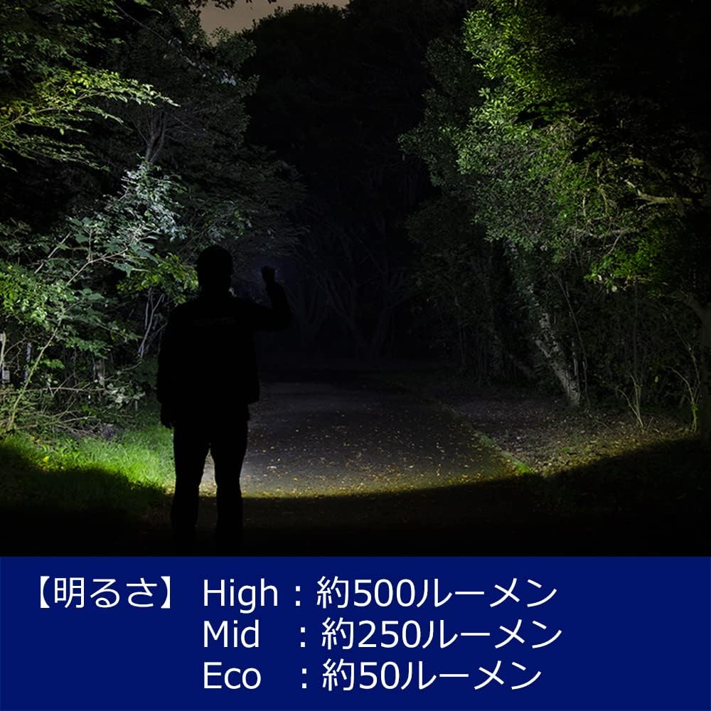 充電式LED懐中電灯 GENTOS Gシリーズ 500~1200ルーメン