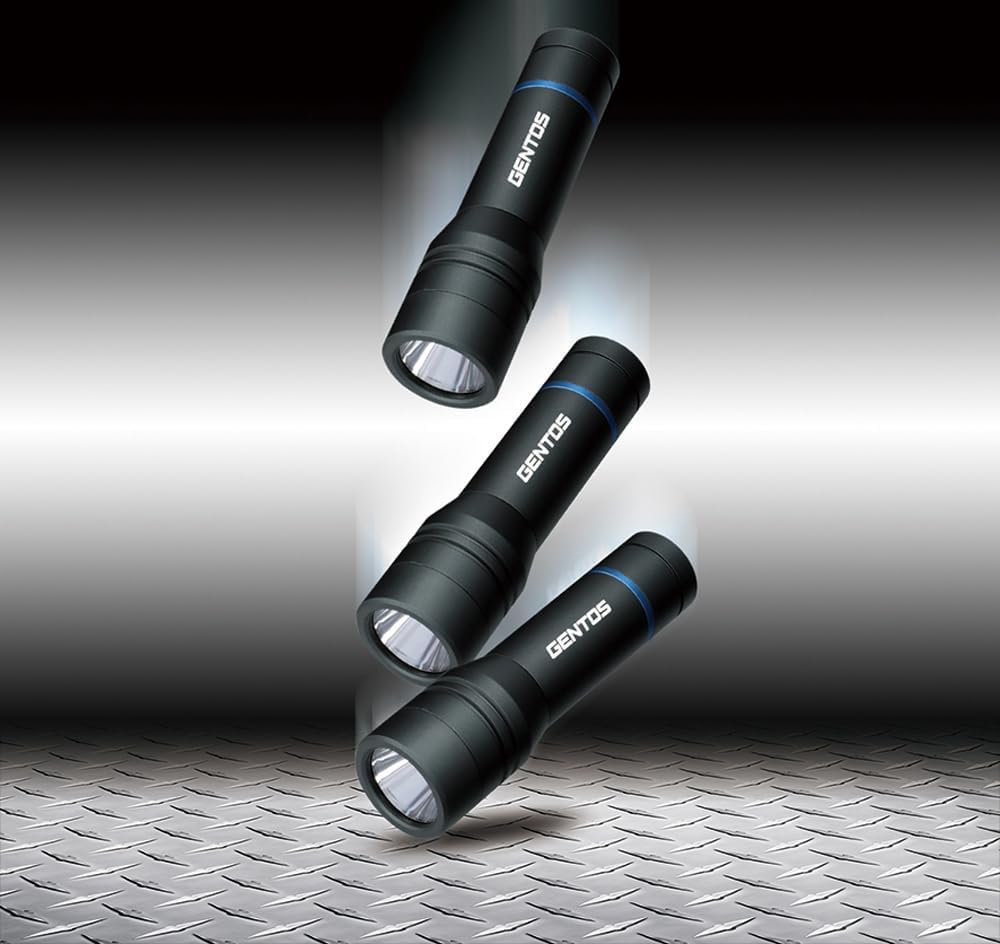 GENTOS LED懐中電灯 ステラ ST-143D 520ルーメン 防塵・防水 3時間点灯