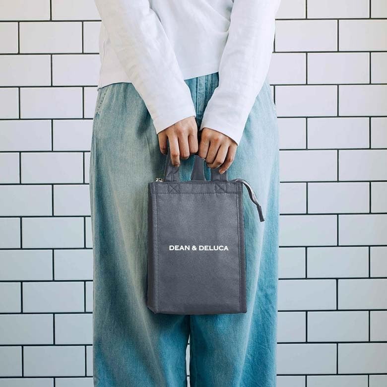 DEAN & DELUCA(ディーンアンドデルーカ) グレーSクーラーバッグ