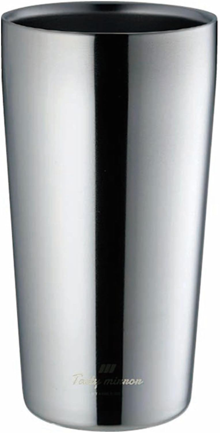 真空二重構造 450ml タンブラー シルバー 保温・保冷 テイスティミラー TM-08