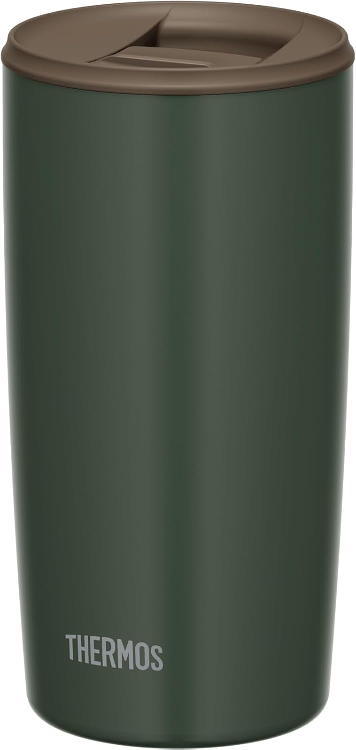 サーモス 真空断熱タンブラー フタ付き 500ml フォレストグリーン
