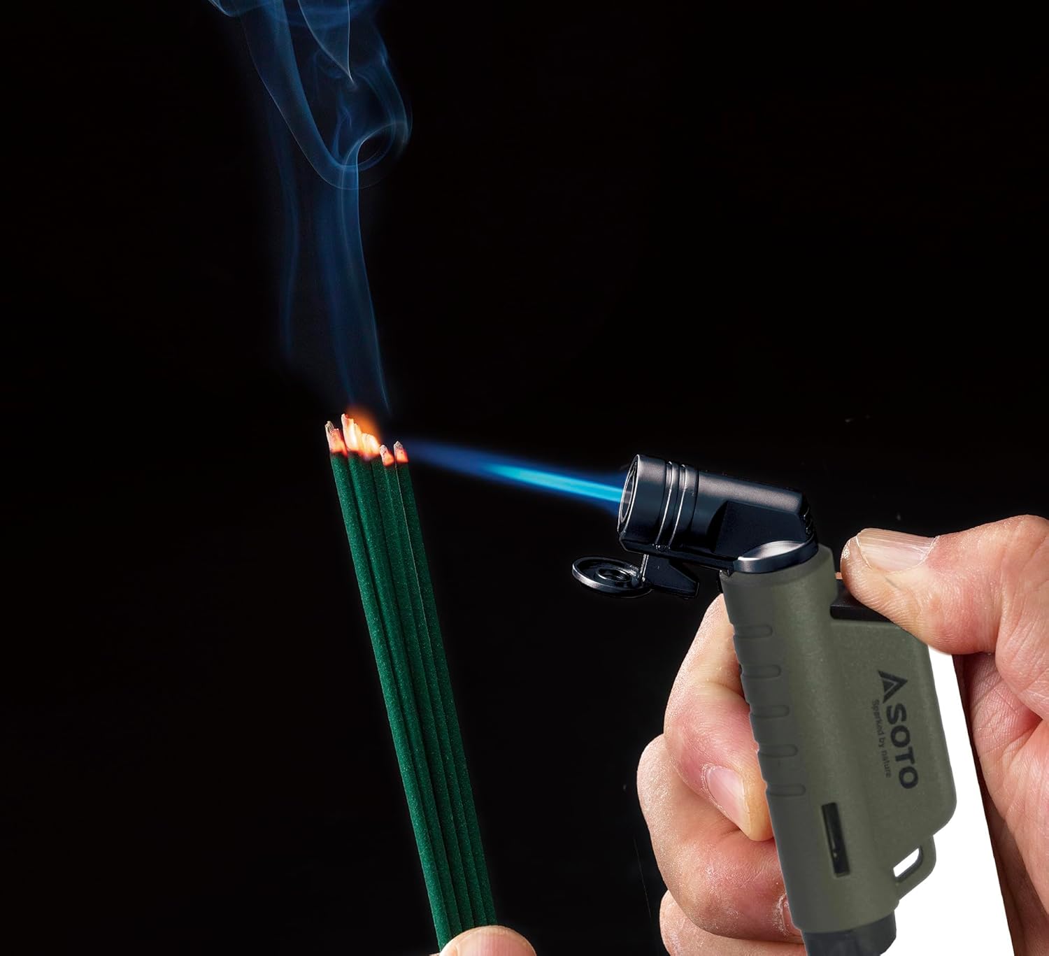 マイクロトーチ RZ-522AG2 アーミーグリーン 小型強力耐風バーナー