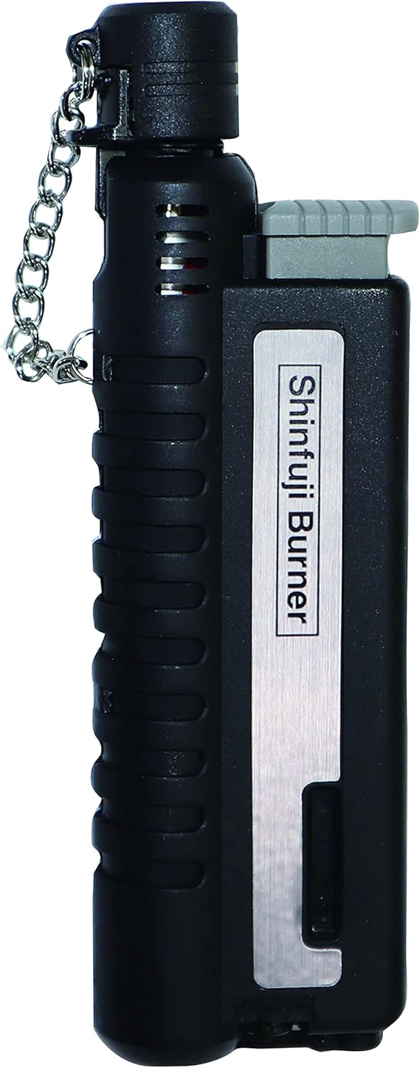 新富士バーナー スライドガストーチ ブラック RZ-520CBK【小型強力耐風バーナー】