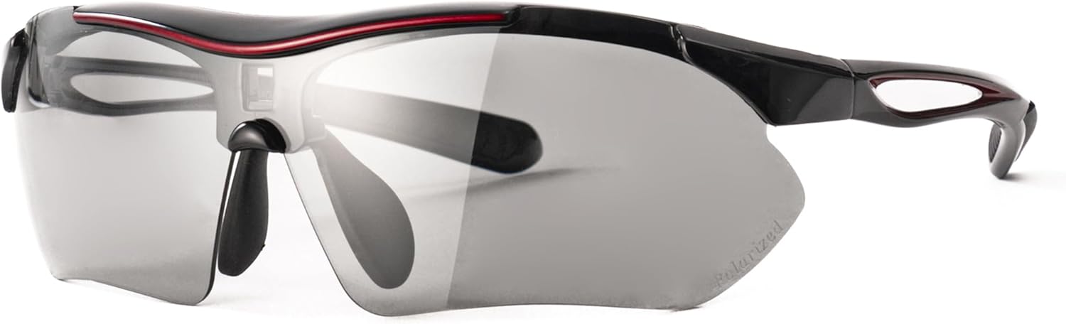 アジアンフィット超軽量スポーツサングラス UVカット ケース付き AF-7001
