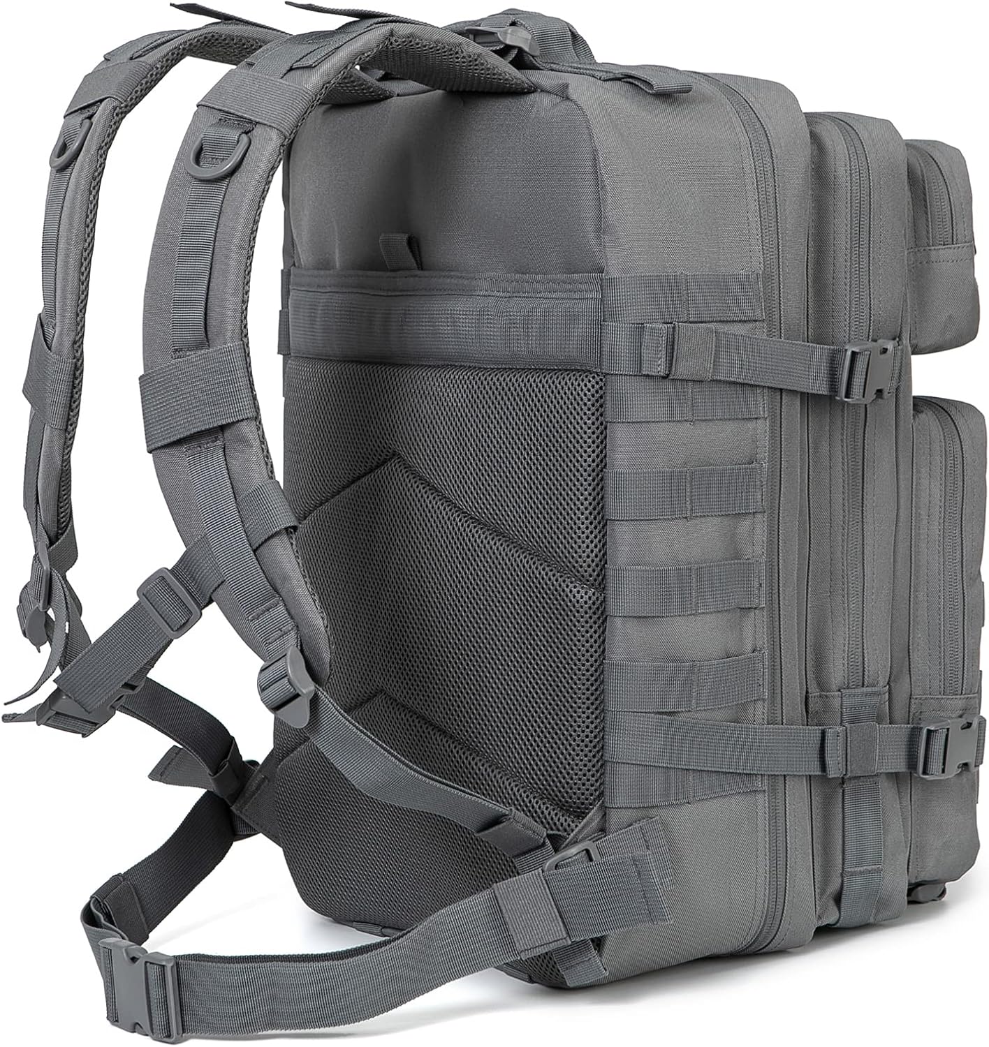 防撥水45Lタクティカルバックパック メンズ用 アウトドア・防災・通勤対応 MOLLEシステム搭載