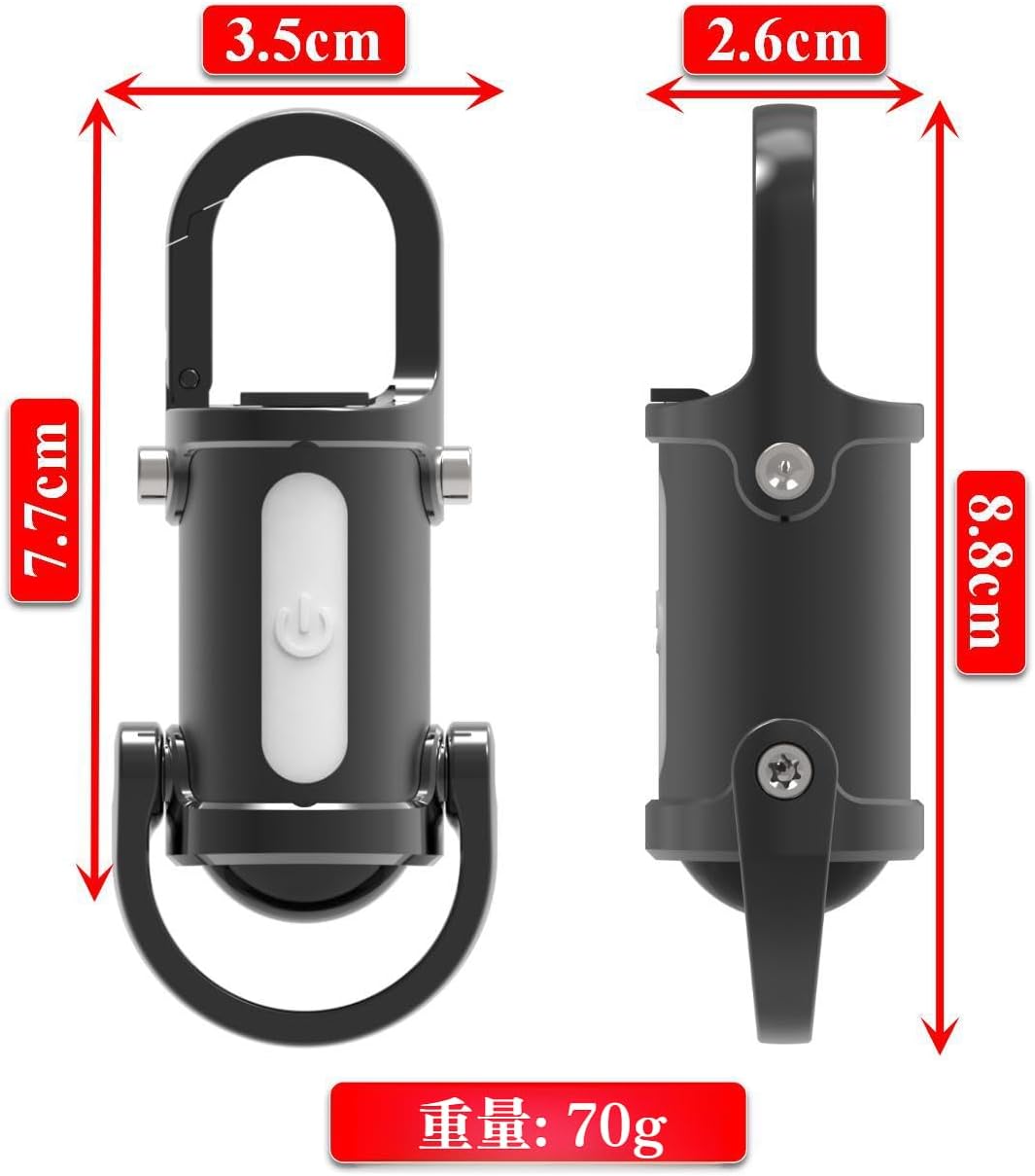 LED強力懐中電灯 充電式1200ルーメン 防水・耐衝撃・ポータブル