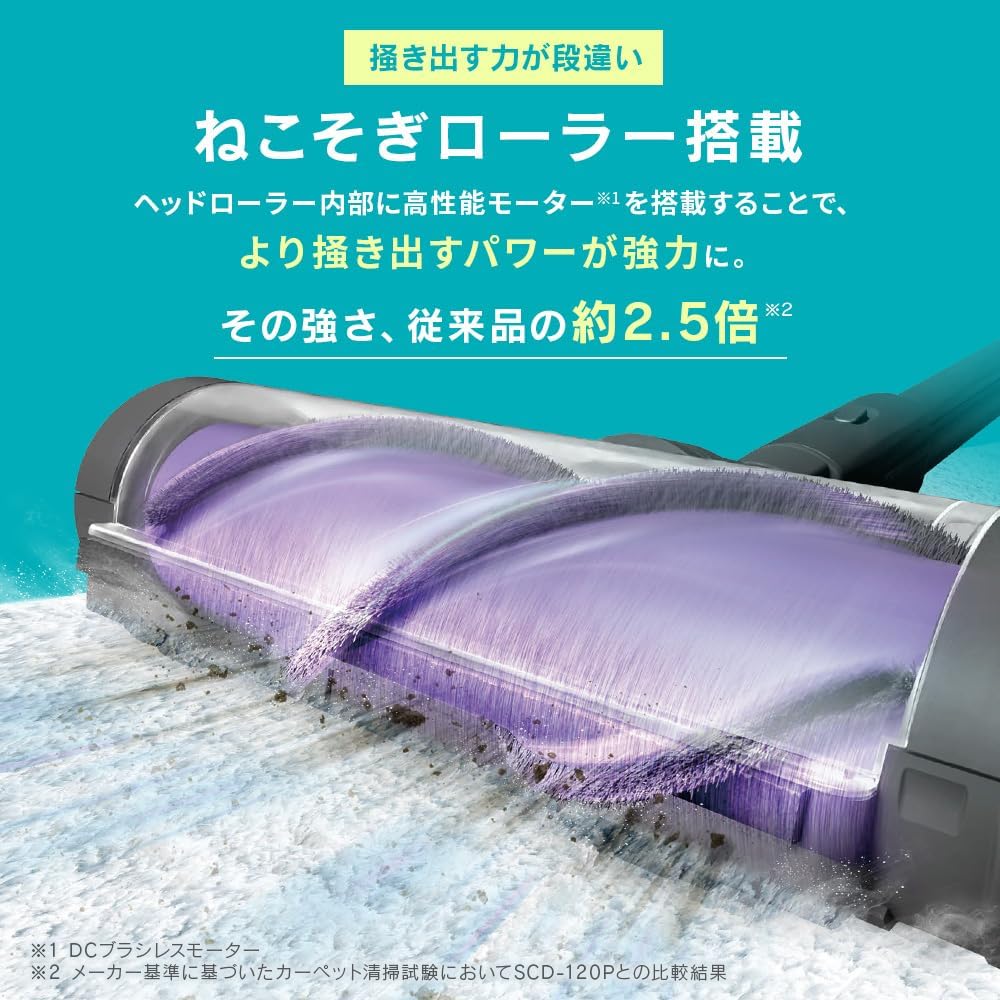 コードレススティッククリーナー 静電モップ付き 充電スタンド対応 最長43分運転 アイリスオーヤマ SCD-210P-W ホワイト