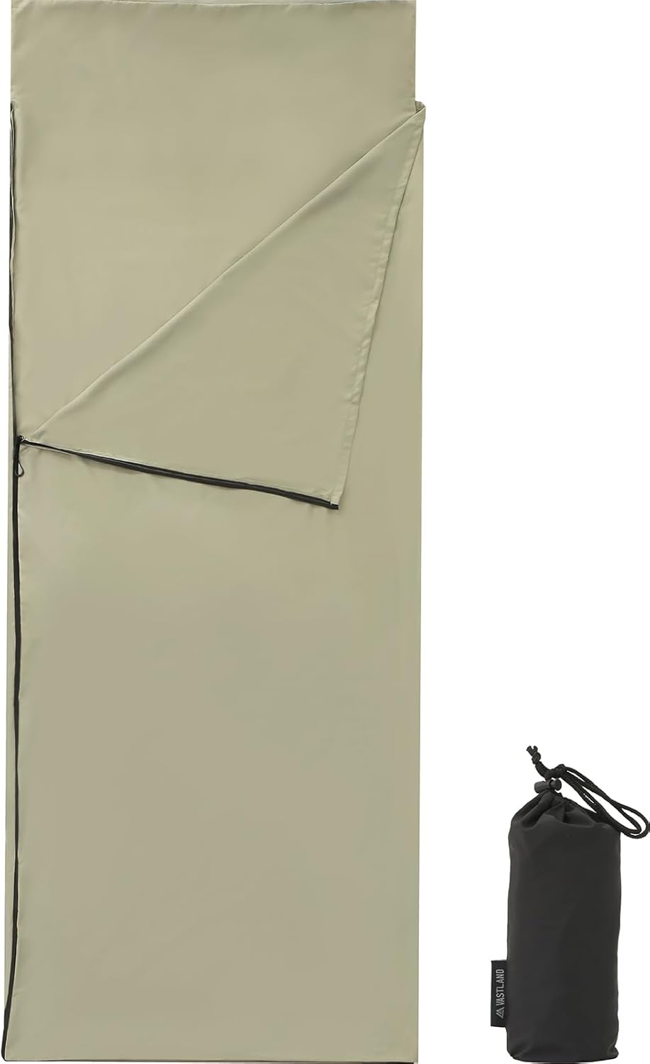 軽量インナーシュラフ360g - トラベルシーツ寝袋用インナーシーツ