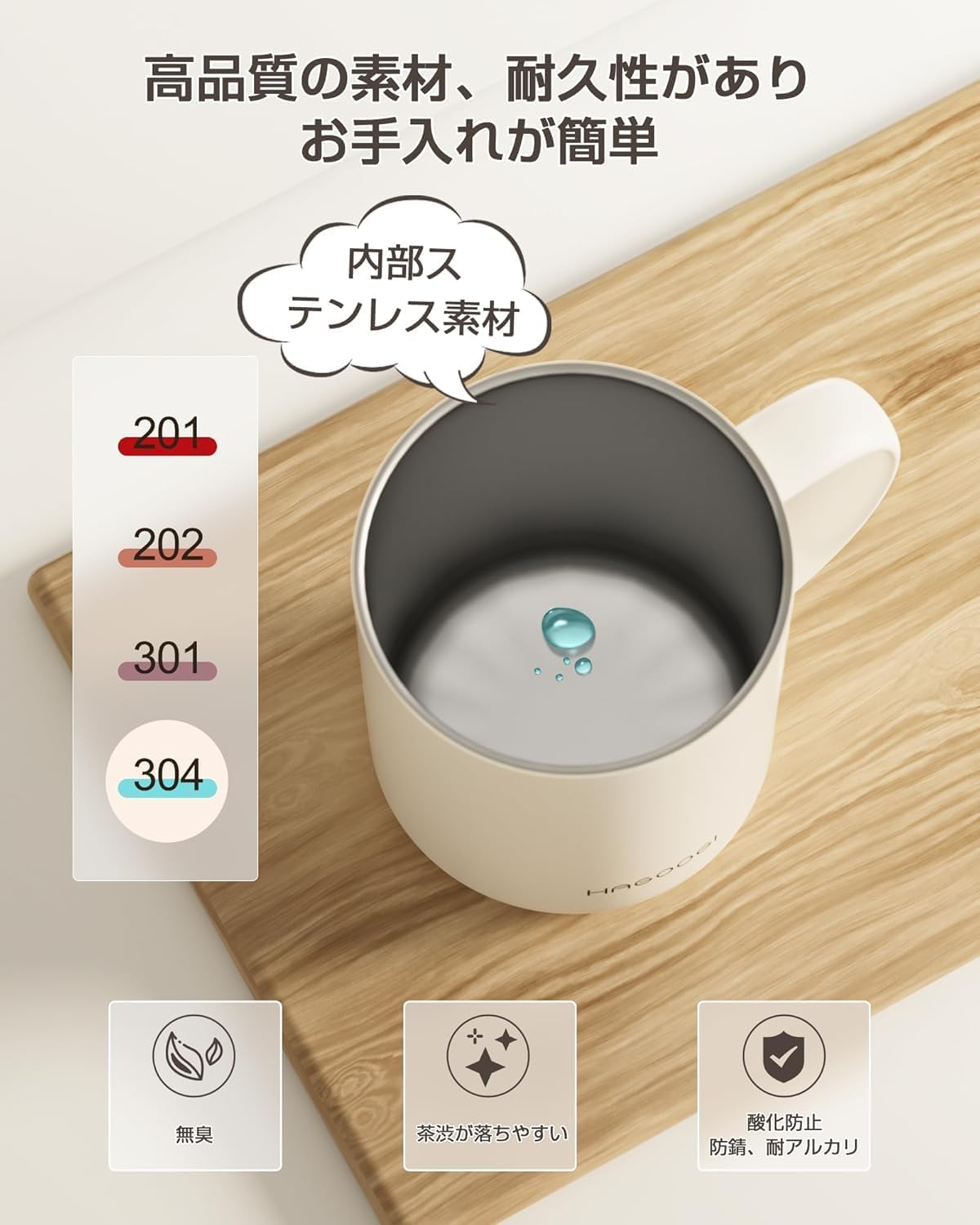 父の日プレゼント 蓋付き保温保冷真空断熱マグカップ 360ml シンプル ブラック