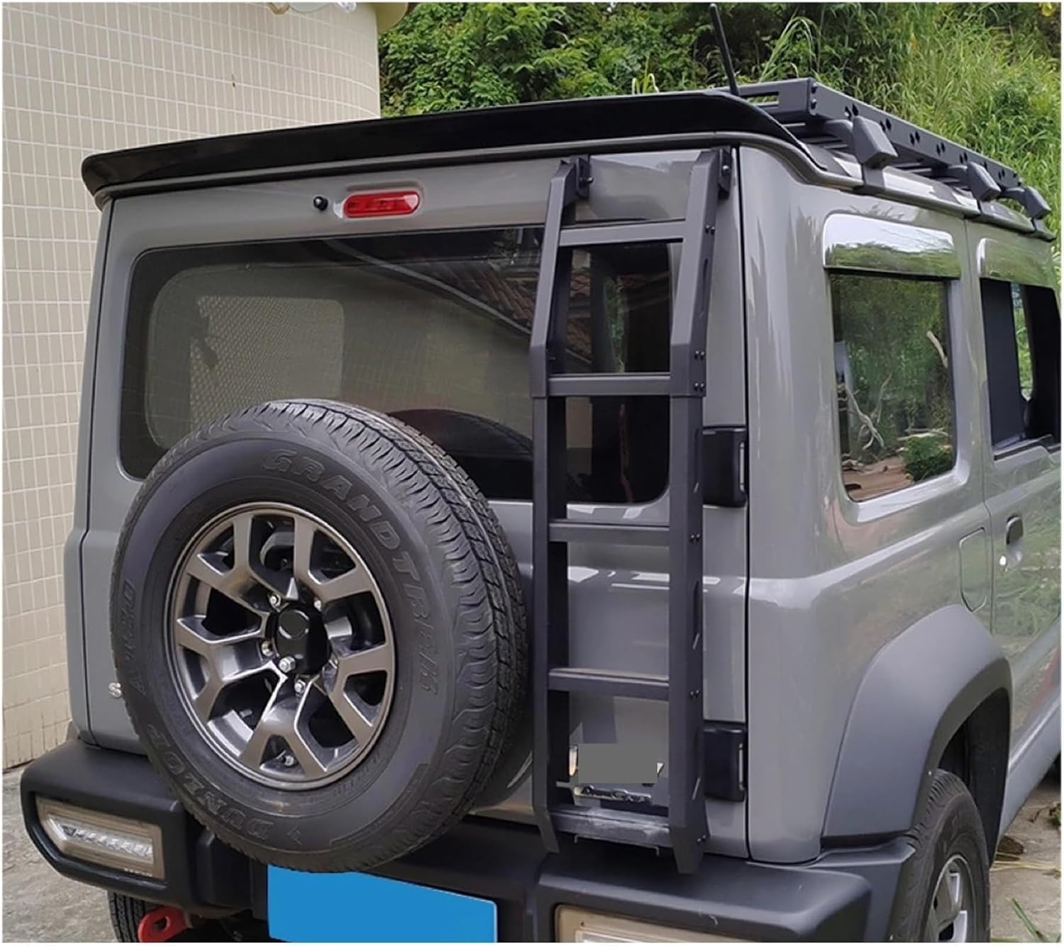 ジムニー JB64/JB74 用 アルミ製リアラダー 取付簡単・軽量・穴あけ不要