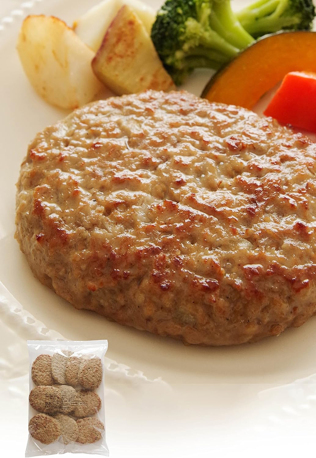 お取り寄せグルメ 鶏肉使用 冷凍ハンバーグ 120g×10個入り