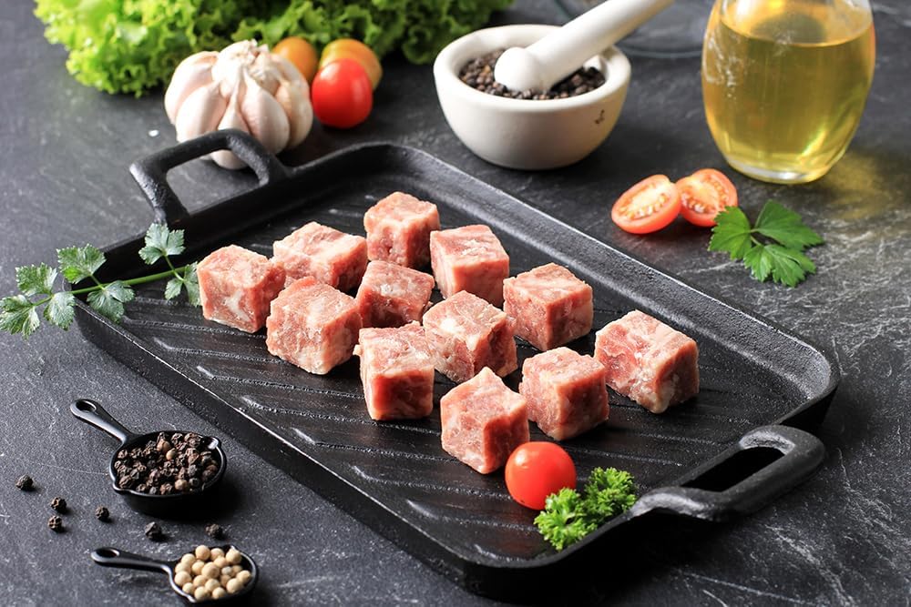 牛肉 サイコロステーキカット 1Kg 冷凍 焼肉・煮込み用