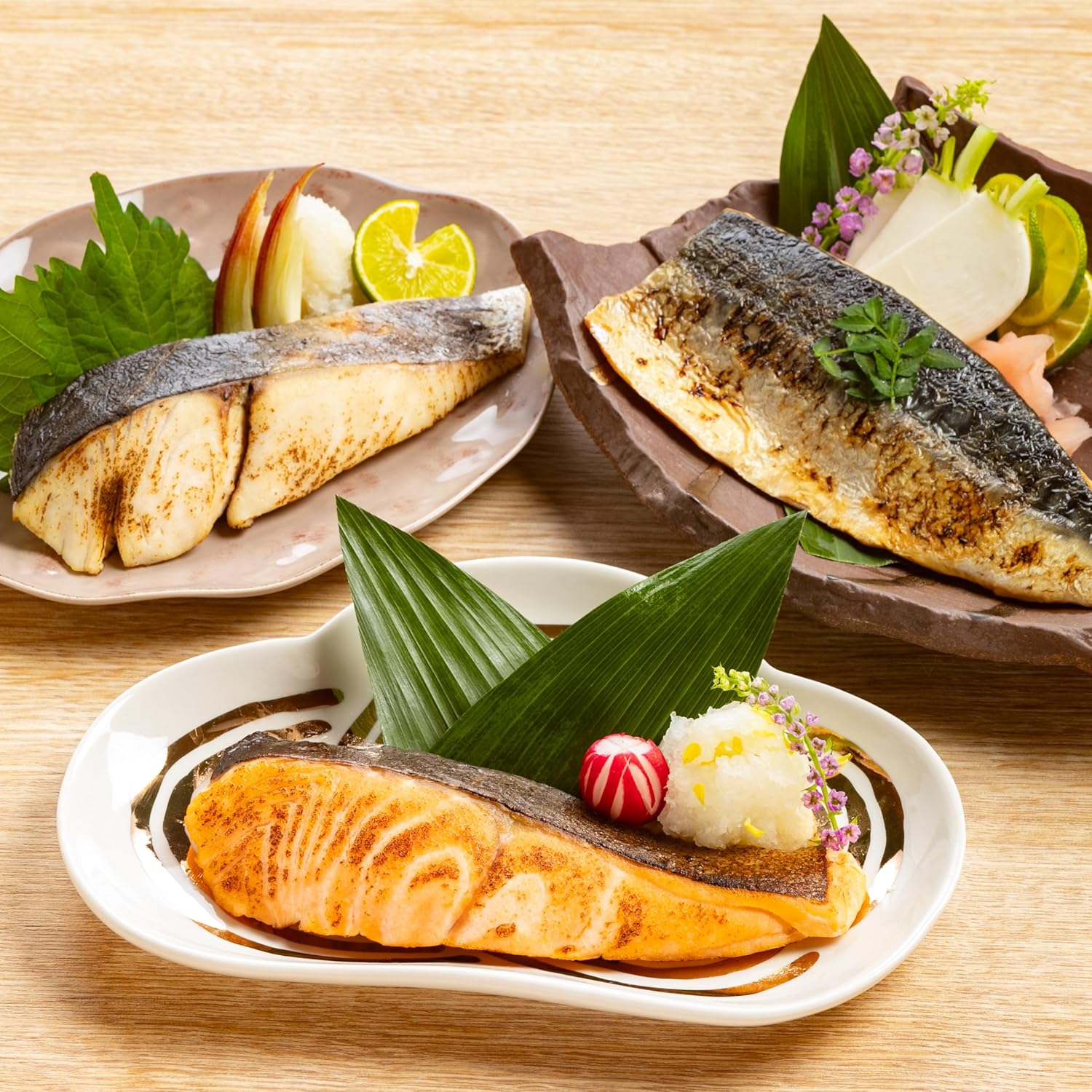 無添加 塩焼き 鯖・銀鮭・鰆 食べ比べセット 3種6食 冷凍おかず