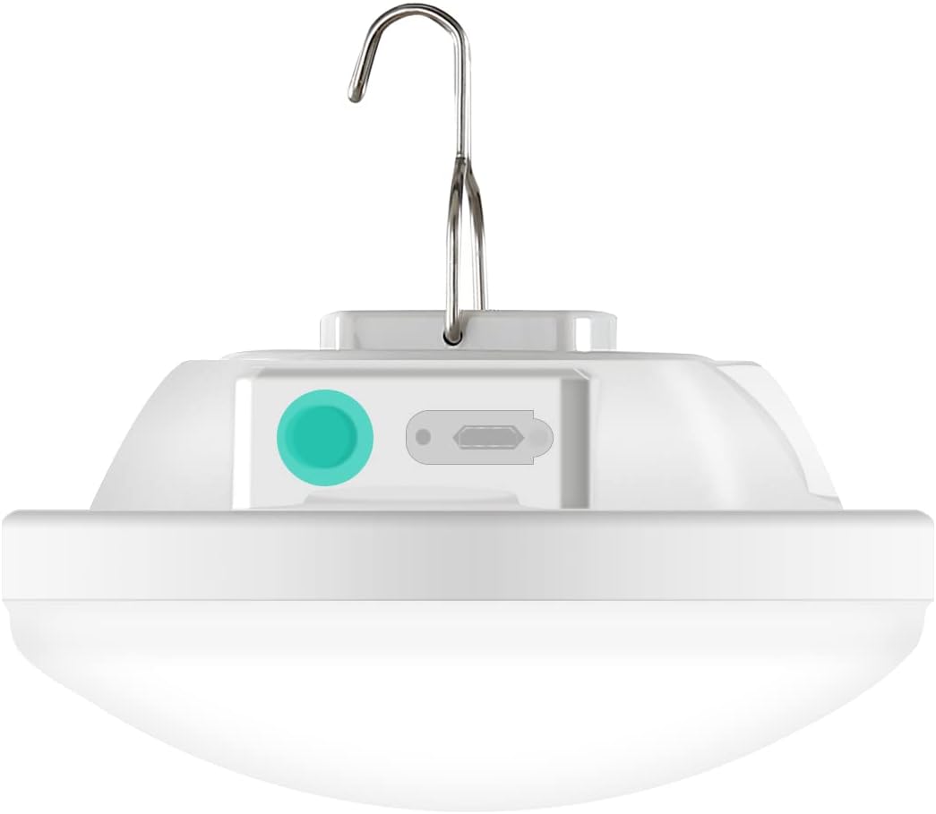 USB充電式超高輝度LEDランタン 1500ルーメン 小型軽量 吊り下げマグネット付 アウトドア用