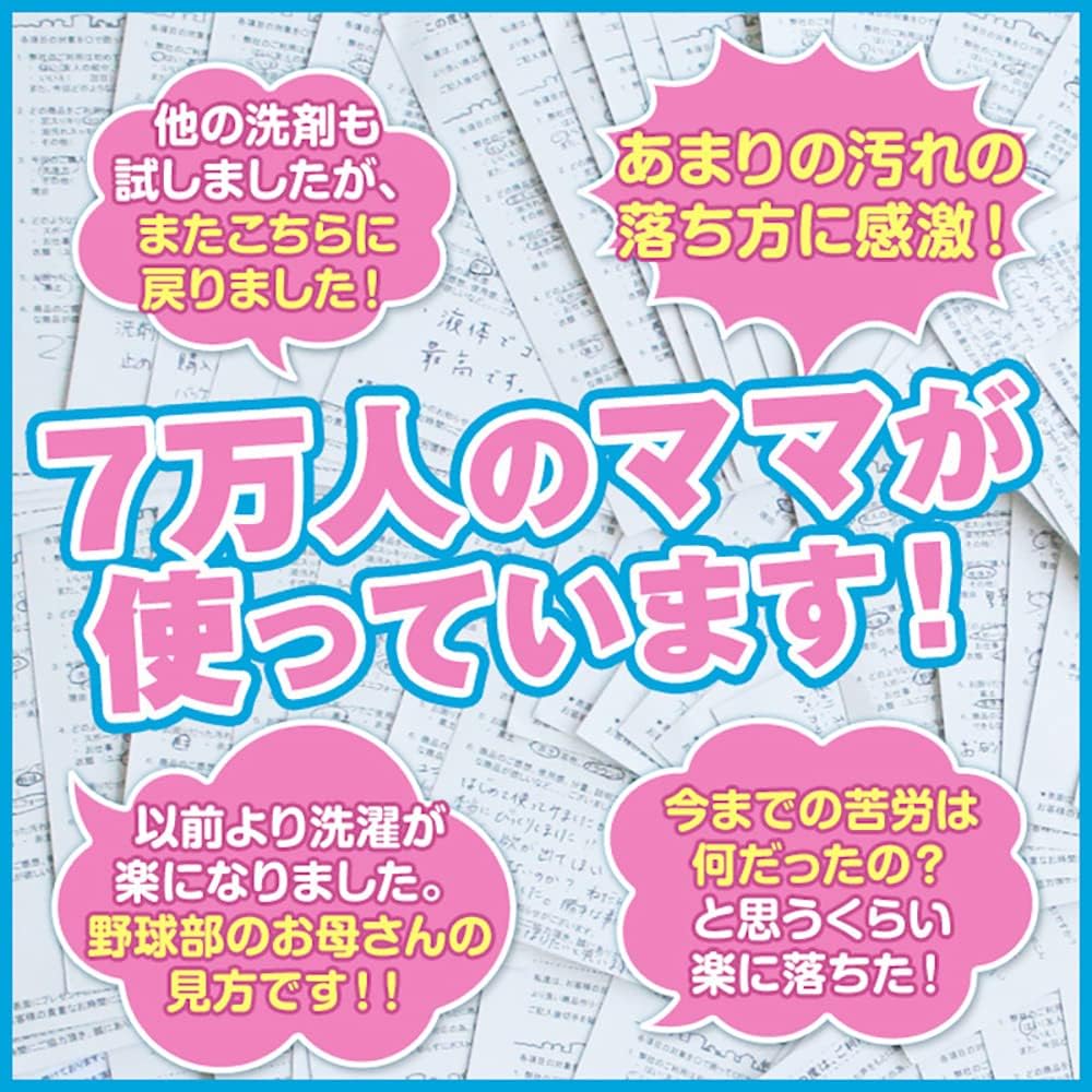 泥スッキリ303 黒土専用洗剤 1.3kg (130回分)