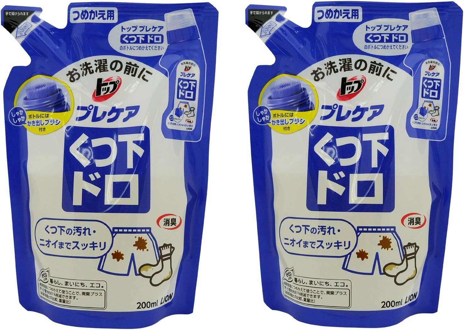 トッププレケア ドロ用詰め替え 200ml 2セット