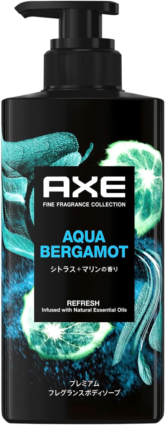 プレミアムフレグランス メンズボディソープ アクアベルガモット 440g
