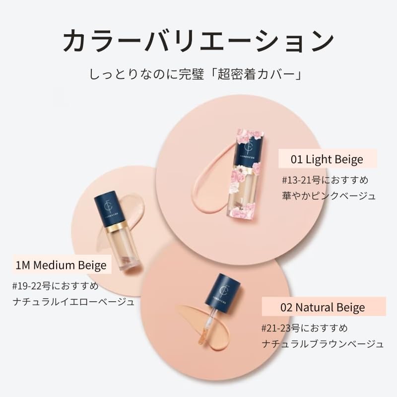 タトゥー隠し専用ウォータープルーフコンシーラー 01 ライトベージュ 3g