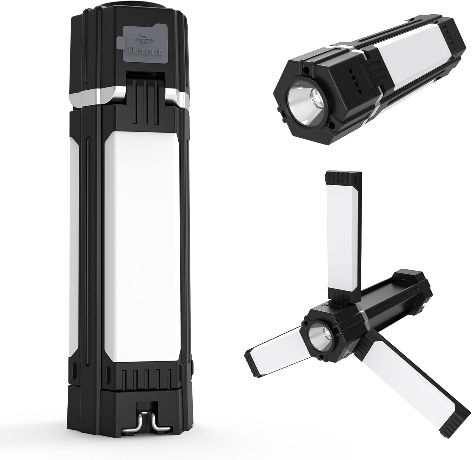 防水充電式LEDランタン 5000mAh 超高輝度 折り畳み式 アウトドア用