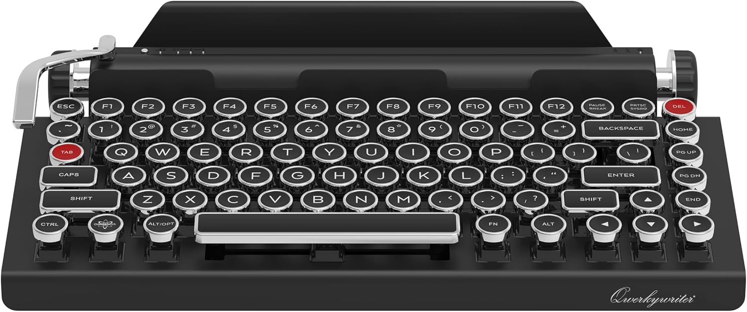 レトロタイプライター風Bluetoothキーボード US配列