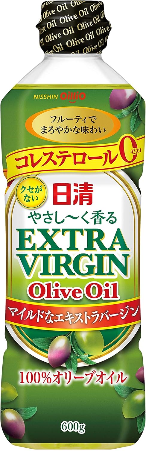 日清オイリオ エキストラバージンオリーブオイル 600g