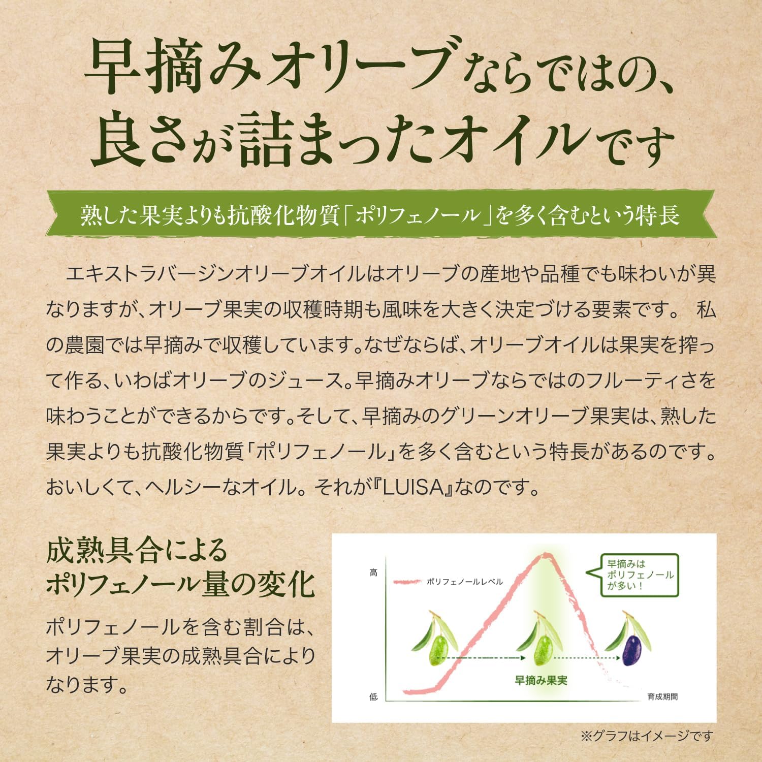 有機エキストラバージンオリーブオイル ルイーザ 190g - 高級南イタリア産ギフト