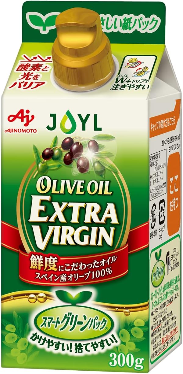エクストラバージンオリーブオイル 300g 紙パック - JOYL