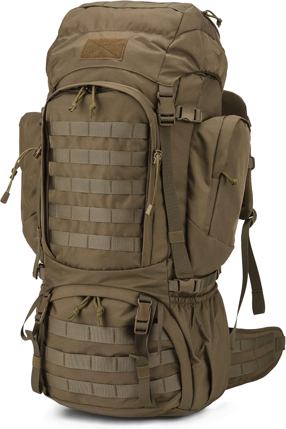 60L 軽量大容量タクティカルリュック ミリタリースタイル 登山・キャンプ用