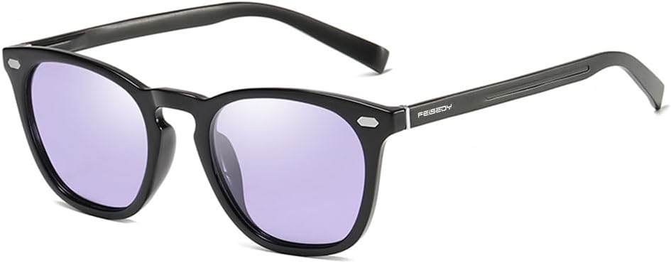 偏光調光サングラス メンズ・レディース UV400保護 超軽量カラーレンズ