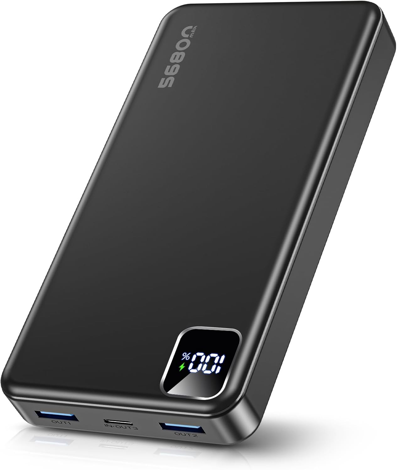大容量56800mAh薄型モバイルバッテリー｜三台同時充電・LED残量表示・PSE認証