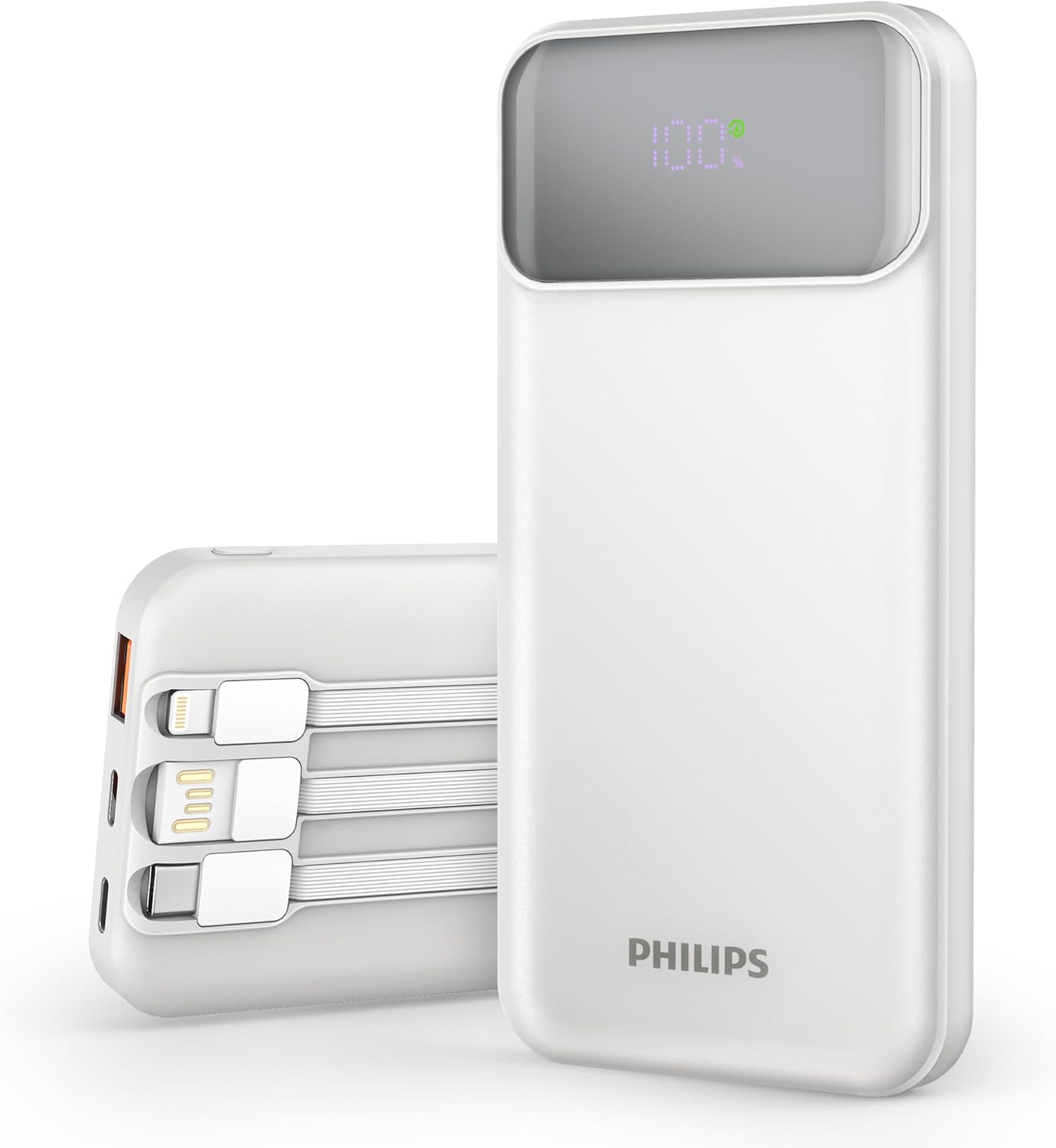 フィリップス モバイルバッテリー 10000mAh PD&QC急速充電 スマホ充電器 PSE認証済