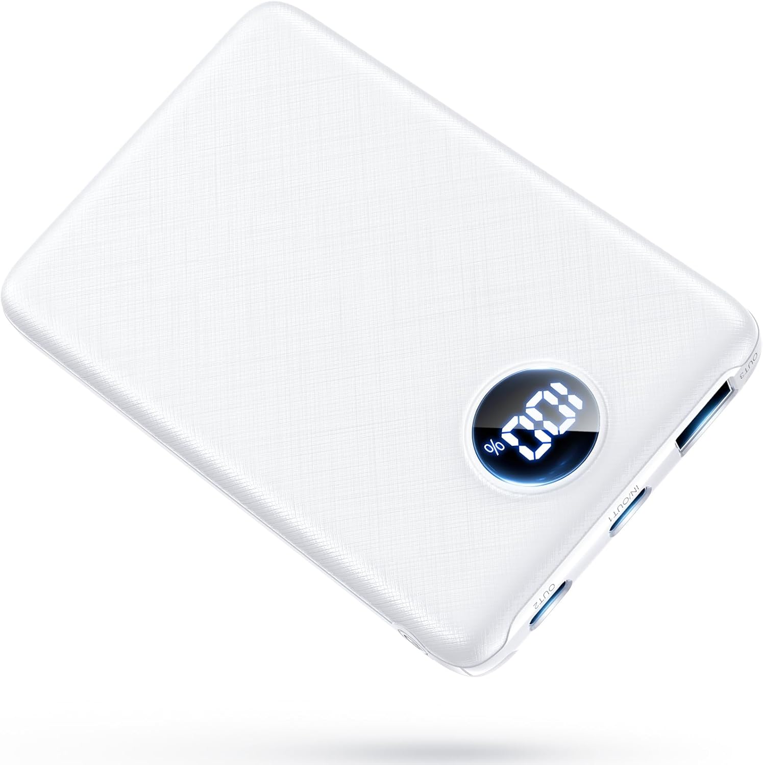 モバイルバッテリー 大容量20000mAh 軽量・薄型・急速充電対応 Type-C・USB出力 ポータブル充電器