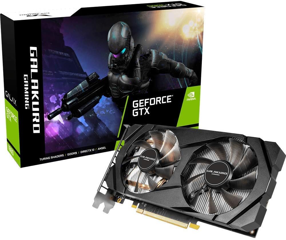 NVIDIA GeForce GTX 1660 6GB 搭載 デュアルファン グラフィックボード