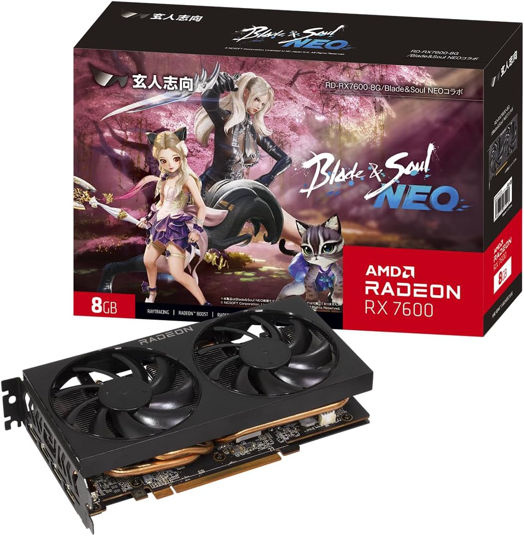 Radeon RX7600 8GB GDDR6グラフィックボード【国内正規品】