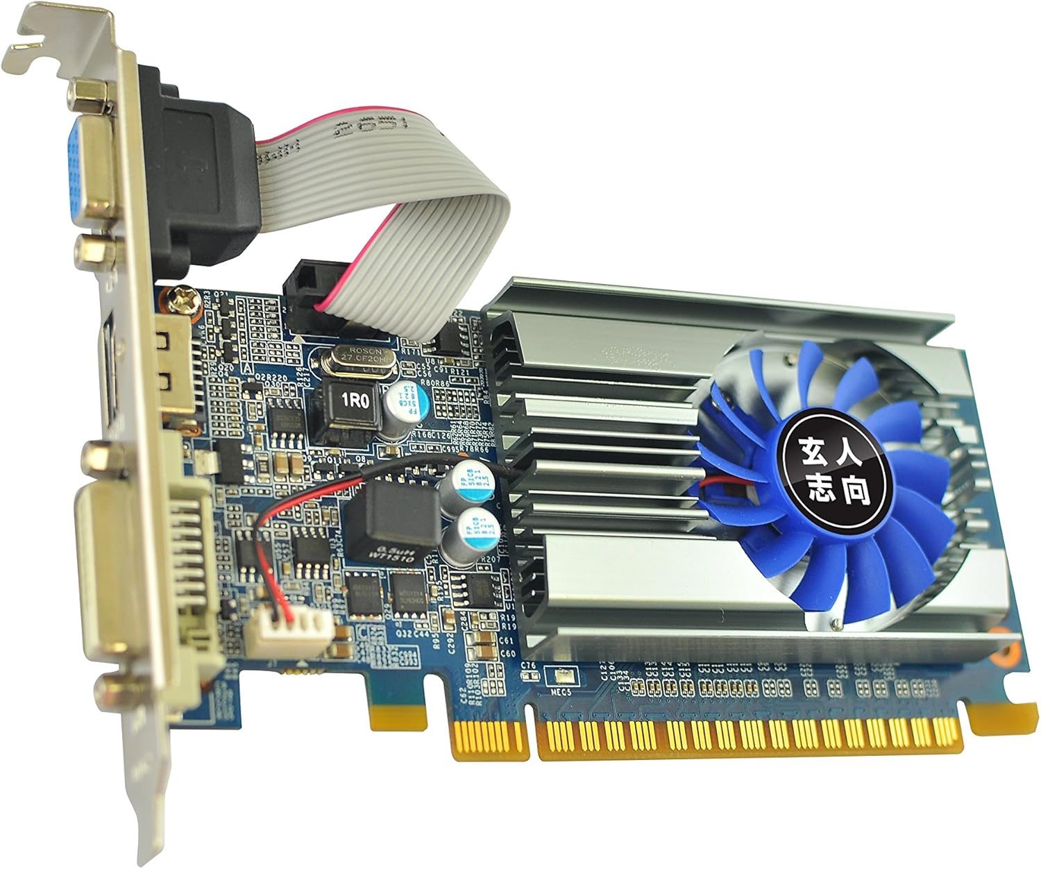 玄人志向 GEFORCE GT 710 ロープロファイル 空冷ビデオカード 2GB