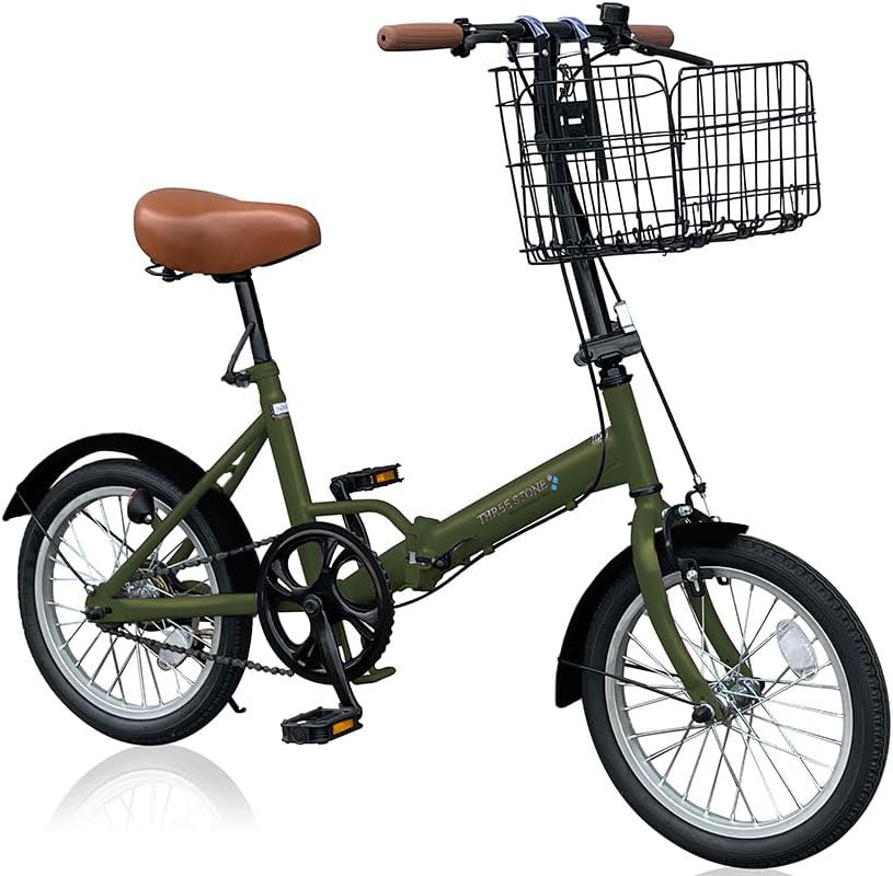防災用 16インチ 折りたたみ自転車 ノーパンクタイヤ ミニベロ 軽量モデル