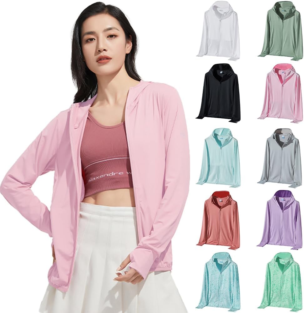 UVカット レディース ラッシュガード パーカー 大きいサイズ 体型カバー 冷感 日焼け防止 夏用 アウトドア