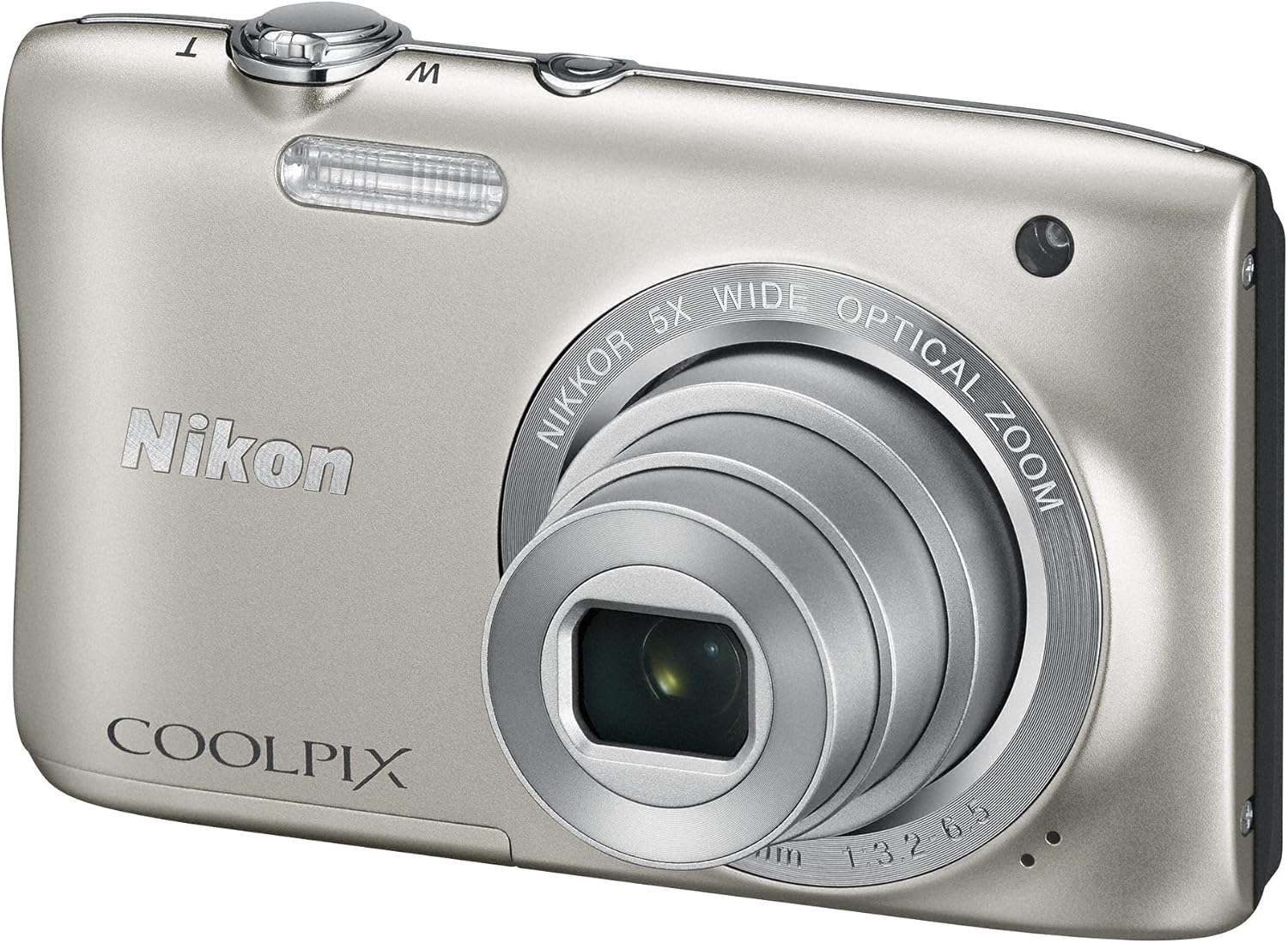 Nikon デジタルカメラ COOLPIX S2900 5倍ズーム 2005万画素 シルバー